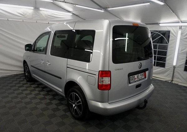 Volkswagen Caddy cena 33900 przebieg: 185000, rok produkcji 2010 z Mońki małe 781